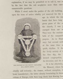 El misterio de la Trinidad explicado por un artista jesuita, de Los ríos Amazonas y Madeira, por Franz Keller de American School
