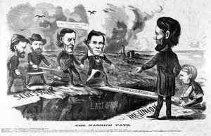 El camino estrecho, c.1863 de American School
