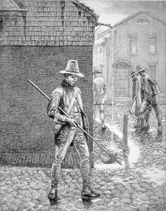 El policía de Nueva York de 1693 de American School