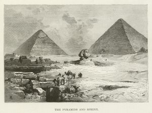 Las pirámides y la esfinge de American School