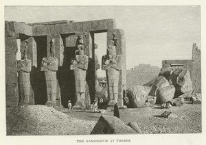 El Ramesseum en Tebas de American School
