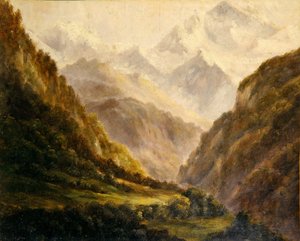 Las Rocosas, c.1870 de American School