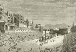 El anfiteatro romano y el hipódromo de American School