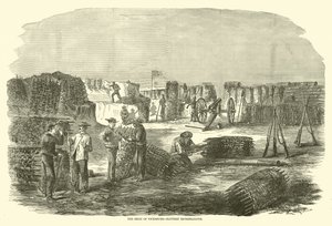 El sitio de Vicksburg, Batería Hickenlooper, junio 1863 de American School