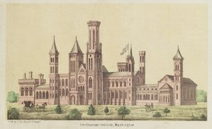 El Instituto Smithsonian, Washington, publicado por E. Sachse de American School