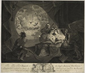 La tempestad del impuesto del té, o la Revolución Angloamericana de American School