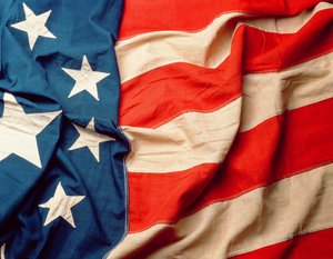 Bandera de los Estados Unidos, antes de 1912 (detalle)