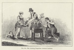 El vendedor de castañas napolitano tramposo de American School