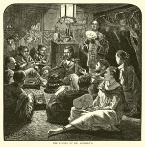 La cena en casa del Sr. Yoshida de American School