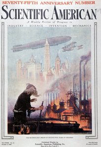 El sueño realizado de 75 años de progreso - en “Scientific American” del 02/10/1920 de American School