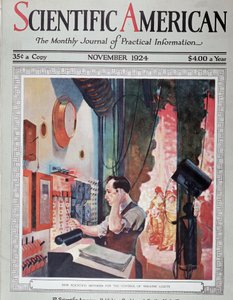 La imagen eléctrica de las luces de un teatro - en “Scientific American”, Nov 1924 V de American School