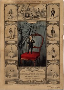 El General Tom Thumb original: el hombre más pequeño vivo de American School