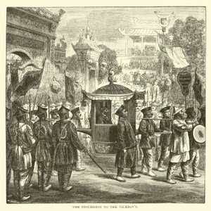 La procesión al Virrey de American School