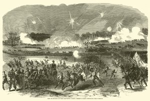 La estampida del undécimo cuerpo, el cuerpo de Berry deteniendo la persecución, mayo 1863 de American School