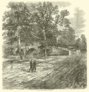 El puente de piedra sobre el Antietam, septiembre 1862 de American School