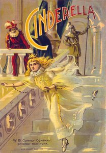 Cartel teatral de Cenicienta de American School