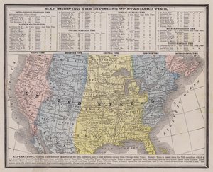 Zonas horarias de los Estados Unidos