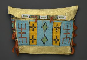 Bolsa tipi, de la región de las llanuras, c.1860-1900