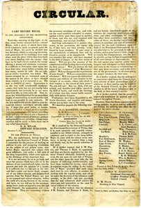 Al Pueblo de Texas sobre el asedio de la guarnición mexicana en San Antonio de Béxar, 10 de diciembre de 1835