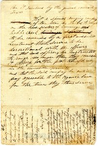 Al Pueblo de Texas sobre el asedio de la guarnición mexicana en San Antonio de Béxar, 10 de diciembre de 1835 de American School