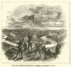 Cima de Lookout Mountain, Amanecer, 25 de noviembre de 1863, noviembre de 1863 de American School