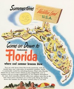Mapa turístico de Florida
