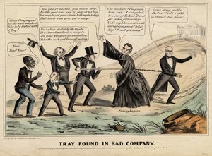 Tray encontrado en mala compañía