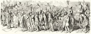 Triunfos, procesión triunfal del emperador Aureliano de American School