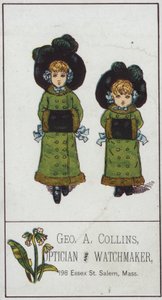 Dos niñas con manguitos de American School