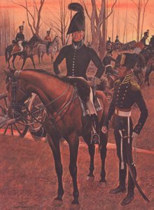 Artillería a Caballo de EE.UU., c.1812 de American School
