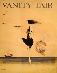 Portada de Vanity Fair, julio 1916 de American School