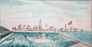 Veracruz, castillo y cementerio de American School