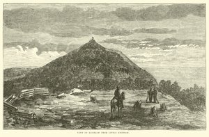 Vista de Kenesaw desde Little Kenesaw, junio de 1864 de American School