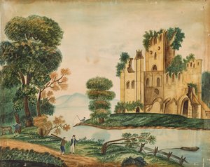 Vista de un castillo de American School