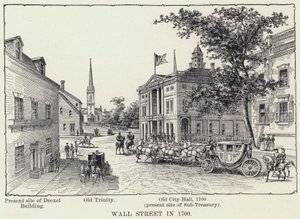 Wall Street en 1700 de American School
