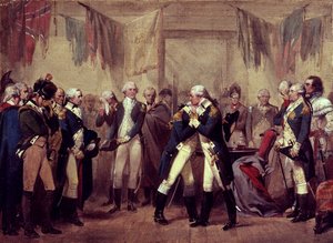 Despedida de Washington a sus oficiales en Fraunces Tavern, Nueva York, Nueva York, 4 de diciembre de American School