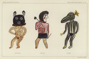 Wiktcina, Piptuka, Patun (litografía en color) de American School