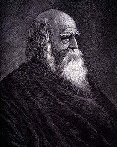 William Cullen Bryant (grabado) de American School