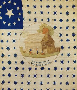 William Henry Harrison, El Granjero de Ohio, 1840 de American School