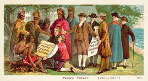 Tratado de William Penn con los Indios de América del Norte, 1682