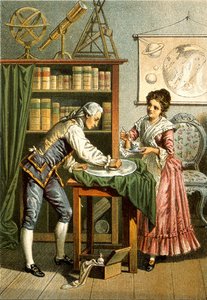 William y Caroline Herschel, pub. 1896 de American School