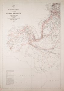 Carta de vientos y corrientes del Atlántico Norte de American School