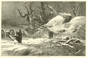 Cuarteles de invierno, en guardia, febrero de 1864