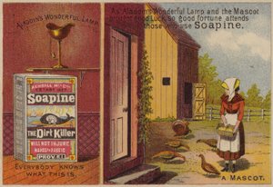 Mujer alimentando pavos de American School