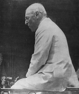 Woodrow Wilson (1856-1924) 28º presidente de los Estados Unidos, de Le Miroir, 1918