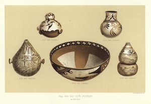 Cerámica zuni de American School