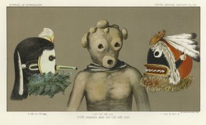 Máscaras Zuni y Ko-Ye-Me-Shi