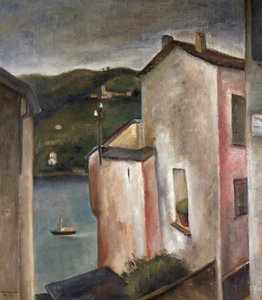 Las casas en el lago de Amerigo Canegrati