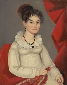 Retrato de Catharine Couenhoven Clark, c.1819-20 (óleo sobre lienzo)