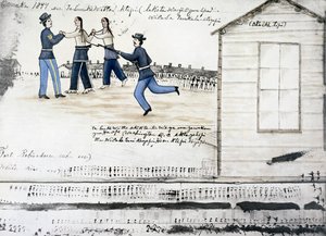 La muerte de Caballo Loco, Fort Robinson, Nebraska, EE.UU.